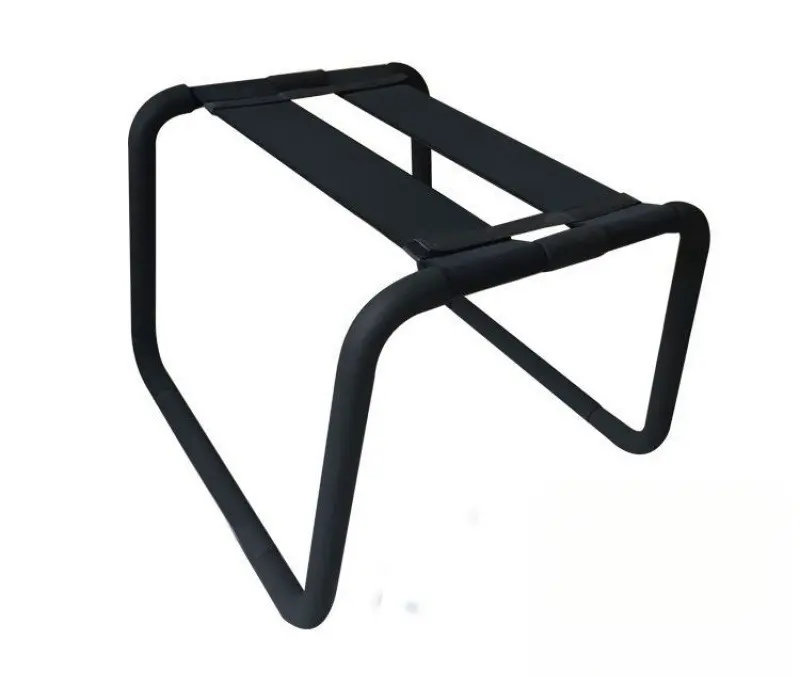 Endurance Drilling-Hole Yoga Chair with Multi-Purpose Strap - Skin-Friendly Camping Furniture, Foldable Chairs, 2-User Seat, Compact Seating Solutions for Bedroom Workout, Partner Yoga Balance Enhancement, Two-User Seat, Harness Strap Chairs