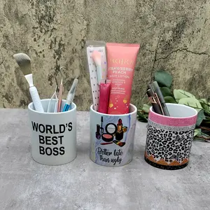 Sublimation Ceramic Pen Holder