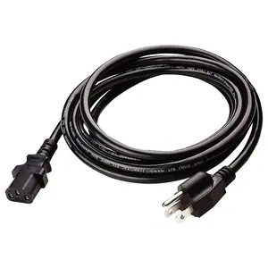 5Core AC Power Cord 6 Ft 3 Prong US Male - Female Extension Adapter 16AWG 125V 13A - PC 1001