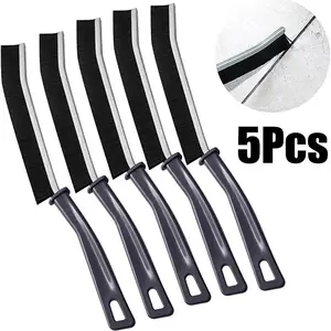 Tile Joints Dead Angle Hard Bristle Cleaner Brushes For Shower Floor Line 5/1Pcs brush hard bristle crevice house cleaning window track