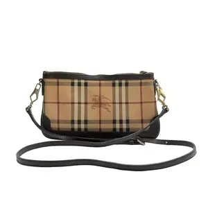 Pre-owned BURBERRY H6 Classic checkered warhorse crossbody bag 62970