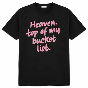 Heaven - Top of My Bucket ListComfort Colors, Trendy ReligiousWomen's Tshirt