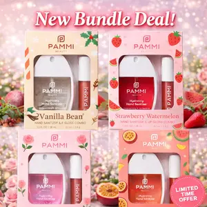Pammi Hand Sanitizer & Lip Kit Bundle