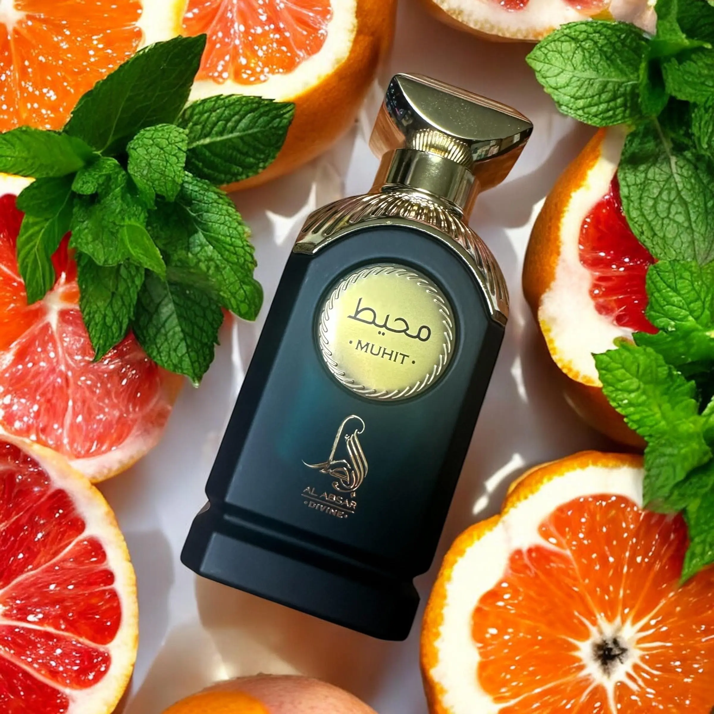 Al Absar Muhit EDP 100 ML / 3.4 FL OZ - Clean, Fresh, Citrus Scent with Orange, Grapefruit, Mint, Blackcurrant, and Ambroxan Notes