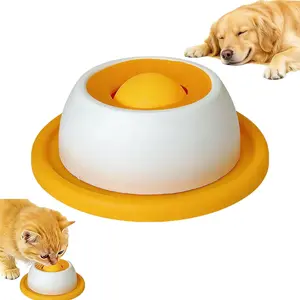 Multi-Piece Upgraded Dog Licking Bowl Set, Rich Toy for Dogs & Cats, Interactive Slow Feeder, Anti-Slip Base Anxiety Relief Snack Dispenser, Slow Feeder Bowls