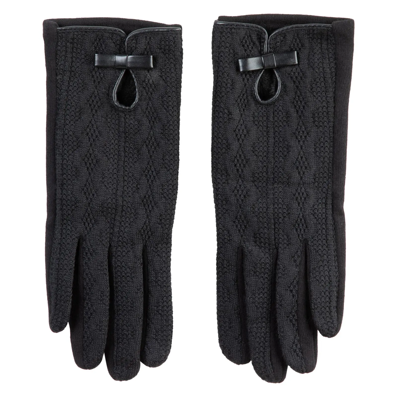 Women's Knit Top Texting Gloves
