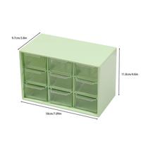 Green 9 Drawer FY001022 1PCS