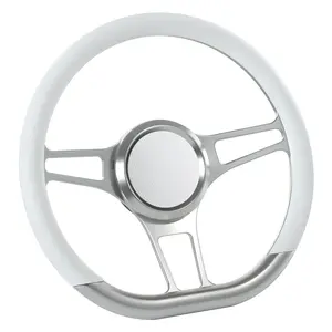 14" D Type Billet Half Wrap Steering Wheel GMC Trucks Blazer