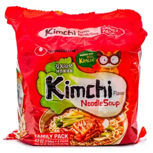 Nongshim Korean Spicy Chewy Flavor Instant Kimchi Ramen Noodle Soup