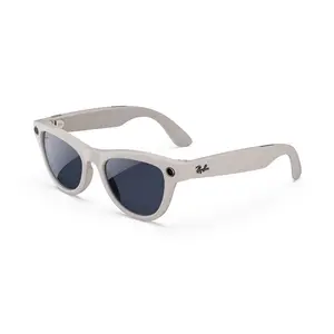 Ray-Ban Meta Skyler (Gen 1), Shiny Chalky Gray / Clear to Sapphire Transitions®, Standard Ray-Ban Meta Skyler (Gen 1), Shiny Chalky Gray / Clear to Sapphire Transitions®, Standard