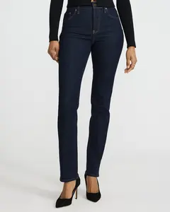 Express High Waisted Dark Wash '90s Slim Jeans