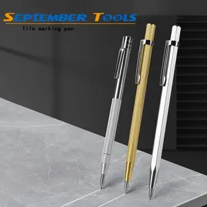 Tungsten Carbide Alloy Scriber Replacement Tip Engraving Point Tile Cutting Pen Steel Scraper Metal Tool Marking Line