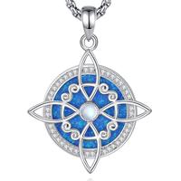 Style 9 Blue Opal Witch Knot Moonstone