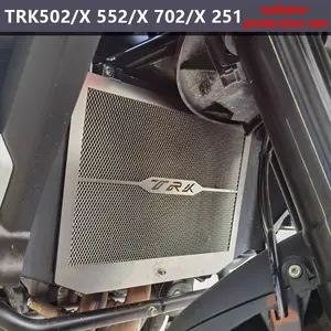 For Benelli TRK 552 702 502/X 251 Radiator Protection Grille Universal Fit Mesh Guard Panel