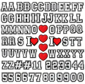 Letter Charms For Shoes Unisex Boys Girls Men Women