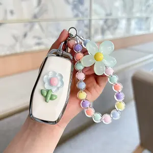 ACEBOY for Ford Key Fob Cover with Keychain.No Screws Required for Installation. Compatible with Ford Fusion Mustang F150 Edge Explorer And Lincoln MKZ MKC MKX