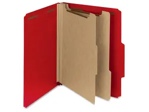 Smead Recycled Pressbrd 2-Dvdr Classfctn Folders