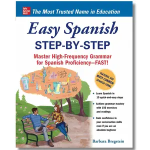 Easy Spanish Step-By-Step Language Learning Workbook, Tutorial Reading Materials for Literature & Art Enthusiasts