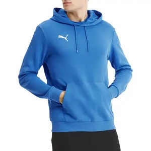 PUMA Mens Teamgoal 23 Causals Hoodie Casual Outerwear Casual Drawstring - Blue