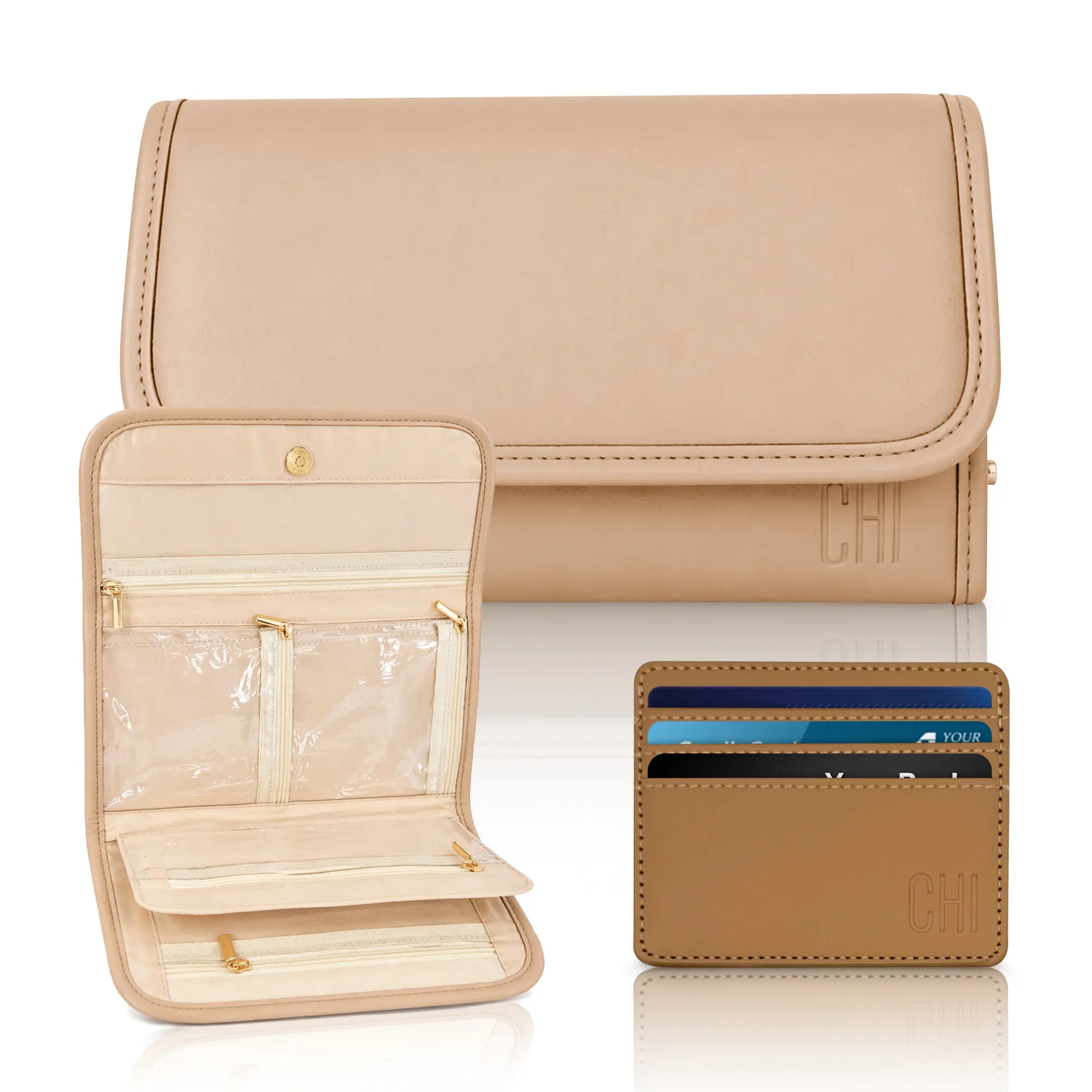 CHI Minimalist Essentials Clutch and Cardholder Set