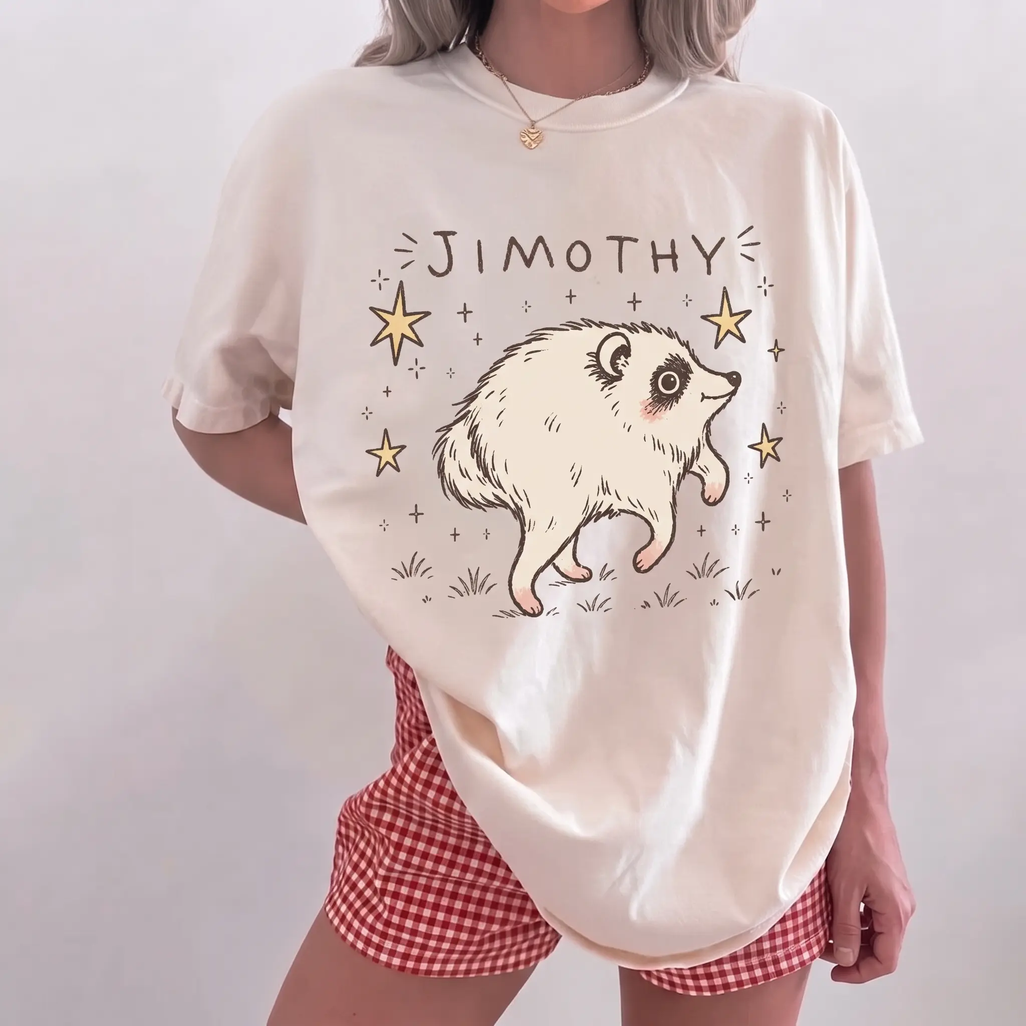 Jimothy Raccoon Viral Shirt, Short King Jimothy Tee, Cute Trash Panda Shirt, Famous Seattle Raccoon Shirt, Cute Baby Racooon