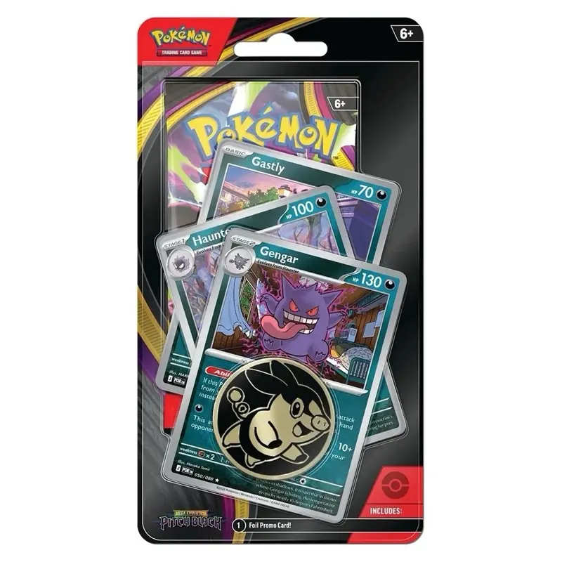 Pokemon TCG: Pitch Black Premium Checklane Blister (Gengar)
