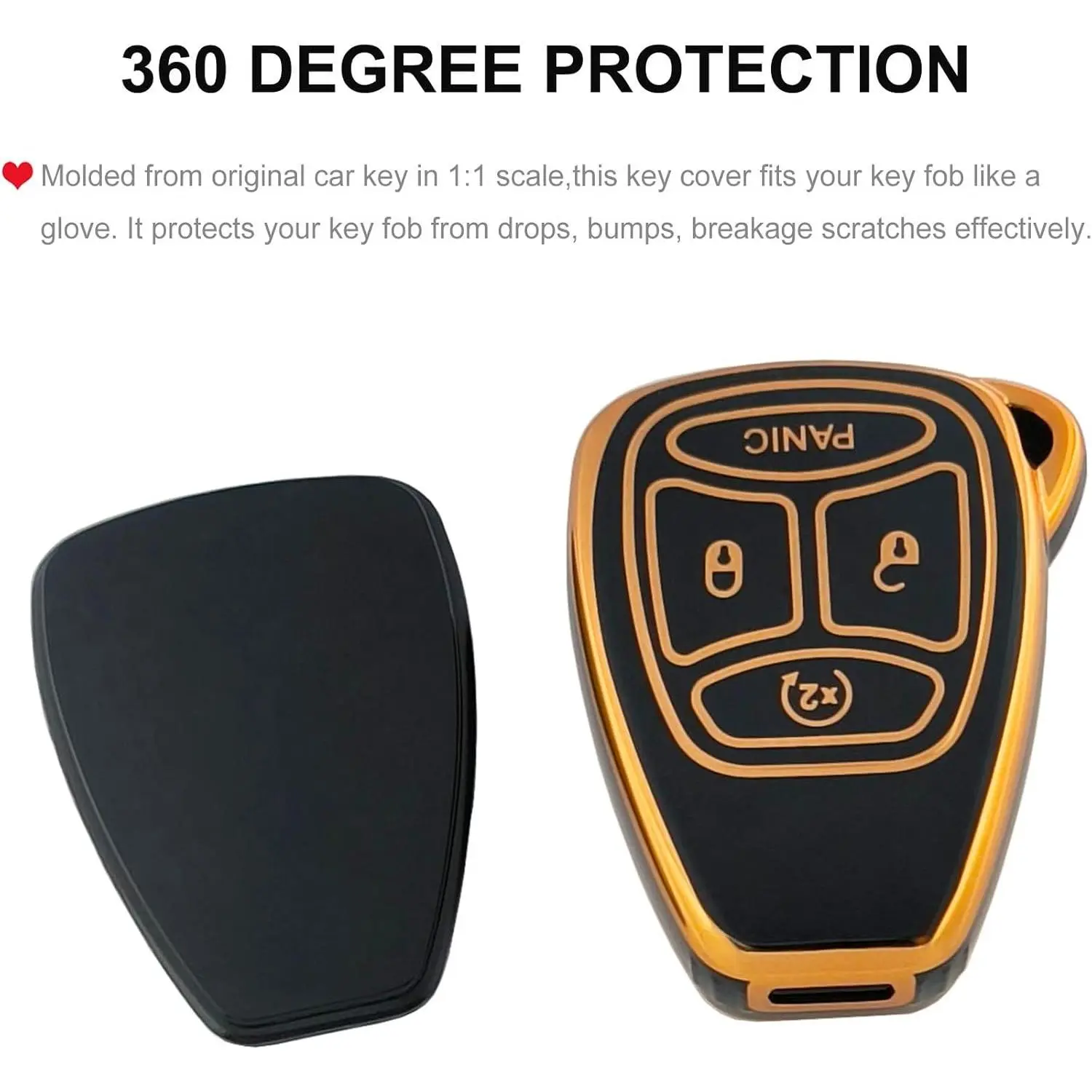 Fob Cover for Jeep/Dodge/Chrysler with Keychain Soft TPU Car Shell Case Protector Compatible with Dodge Ram 1500 2500 3500 Jeep Wrangler/Patriot/Compass Chrysler Aspen Durango Fob Cover for Jeep/Dodge/Chrysler with Keychain Soft TPU Car Shell Case Protector Compatible with Dodge Ram 1500 2500 3500 Jeep Wrangler/Patriot/Compass Chrysler Aspen Durango