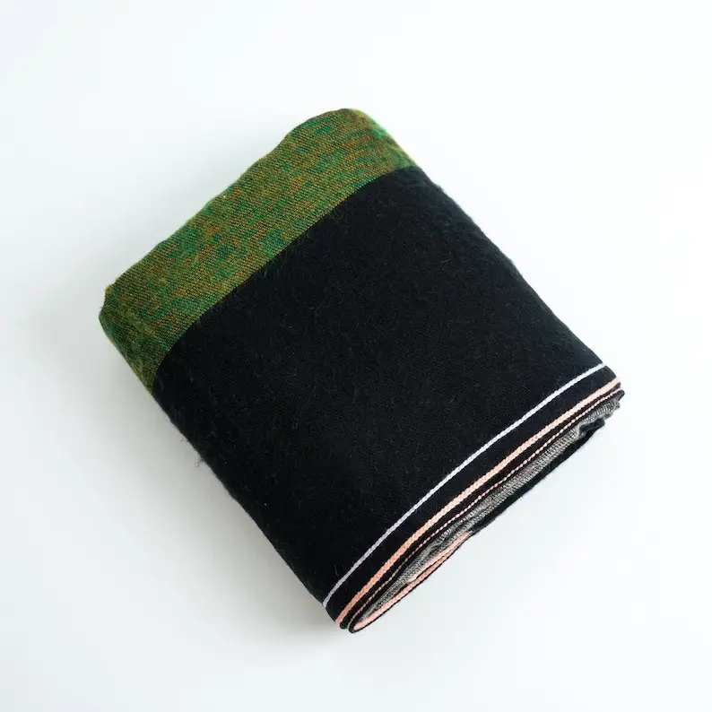 Extra Soft Throw Blanket/ Yak wool Blanket/ Lap Blanket/ Couch Blanket/ Handmade Luxury wool blanket/ BOHO /Machine Washable 46" x 90" NO3