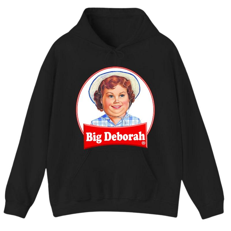 Funny “Big Deb” Graphic Hoodie – Cute Vintage Style Tee, Unisex Casual Shirt for Men & Women-Gift For men For women-men’s shirts