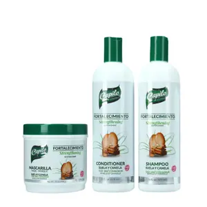 Capilo Sole and Cinnamon Line | Strengthening Hair System | Hair Thickener | Mineral Oil Free & Petroleum Jelly Free