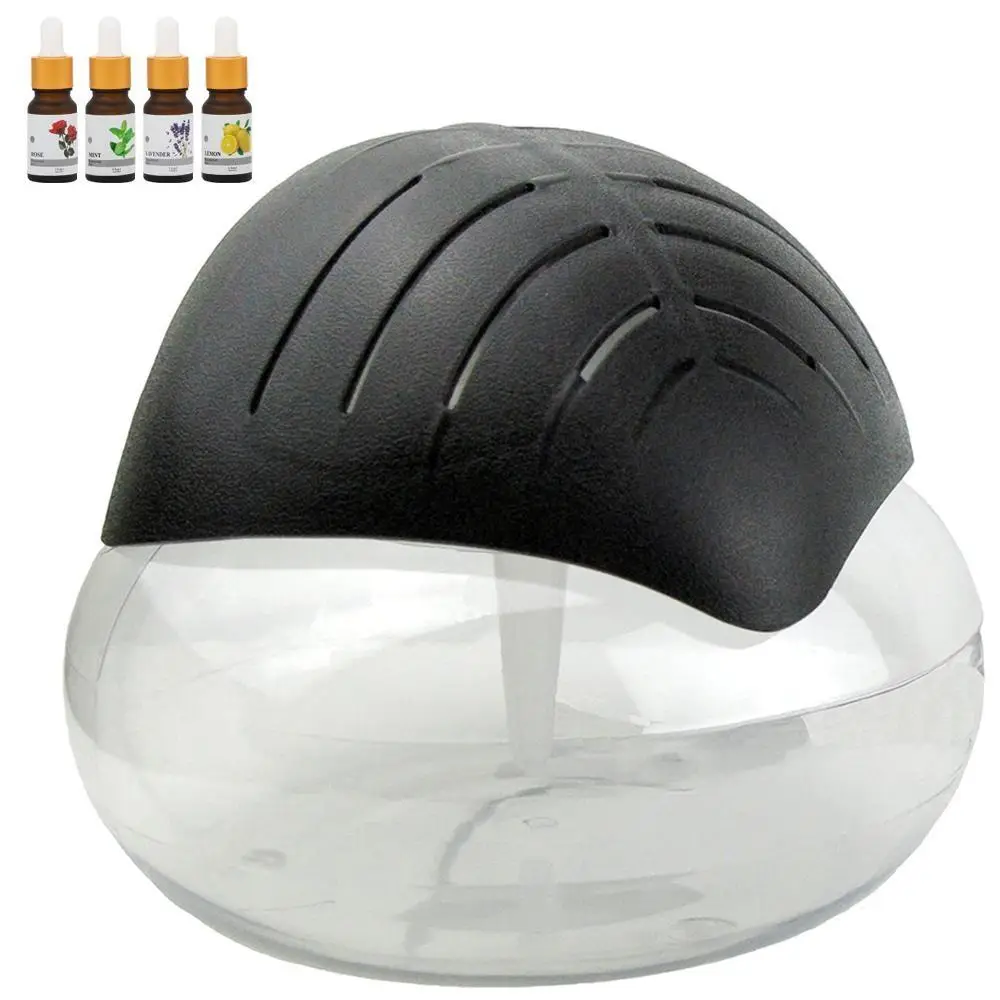 Water-Based Air Purifiers, Water Filter Air Washer - Essential Oil Aroma Diffuser With LED Night light - Small Air Cleaner For Smoke and Pets