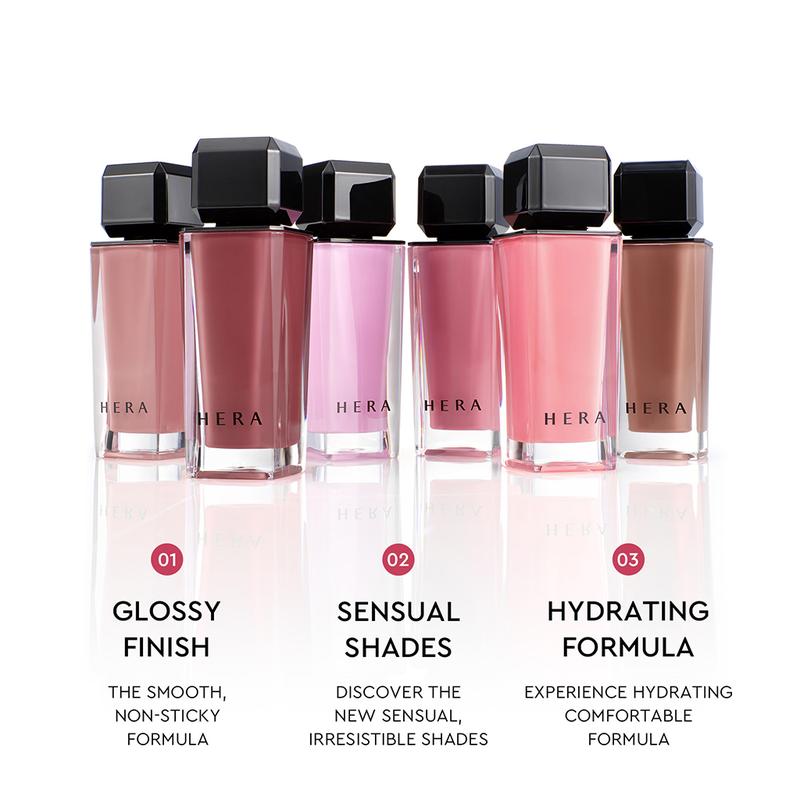[HERA Official] SENSUAL NUDE GLOSS  – Volumizing Korean Lip Gloss for Smooth, Fuller-Looking Lips | Sheer & Glossy Finish, Non-Sticky, Moisturizing & Hydrating