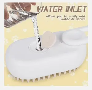 3-in-1 Cat & Dog Steam Brush| Pet Hair Remover, Cleaner & Massager for All Pets