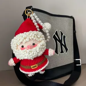 7” Handmade Crochet Santa Claus | Christmas Decor | Holiday Gift