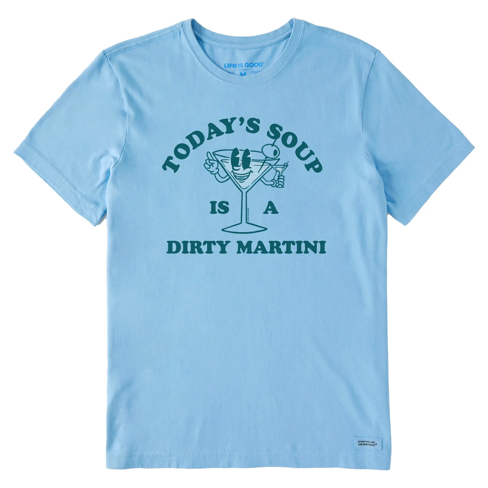 Men's Today's Soup is a Dirty Martini Short Sleeve Tee