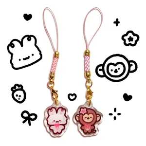 Bimbo & Chimpo Phone Charms