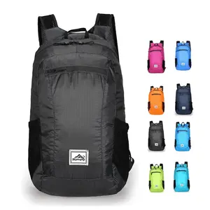 Outdoor foldable lightweight travel backpack sports skin bag large capacity foldable backpack cross-border hot sale