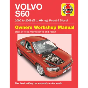 Volvo S60 Petrol & Diesel (00 - 09) Haynes Repair Manual