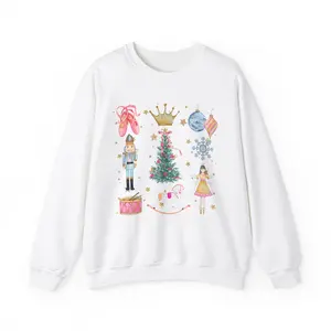 Nutcracker Ballet Xmas Christmas Sweatshirt