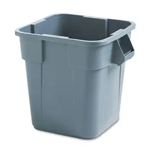 212 MAIN Brute Plastic Storage Organiser Box - Square-Shape 28 gal Gray Polyethylene Container with Molded Grips (Rcp 352600GY) for Baby & Maternity Furniture Decoration