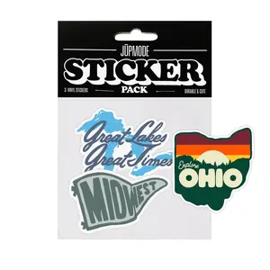 3-Pack Ohio Region Assorted Stickers