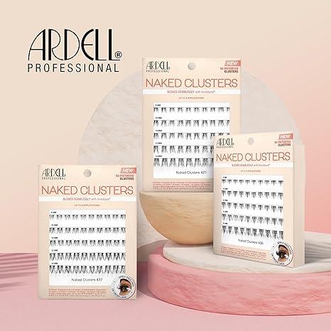 Ardell Naked Clusters 438, 50 Patented Clusters, Up to 8 Applications, 1-pack Eyelashes Lash