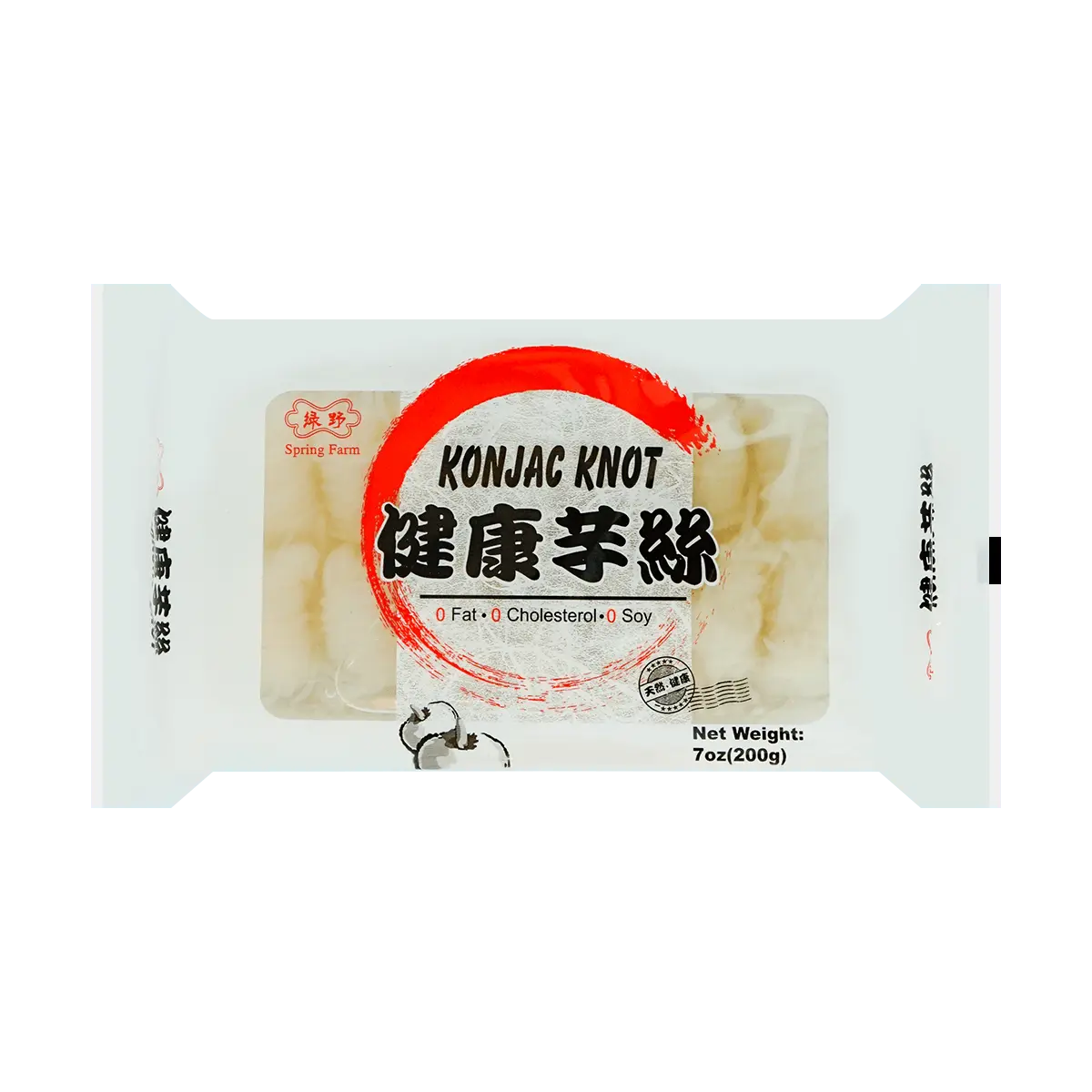 SPRING FARM Konjac Noodles Shirataki Noodles 200g - Zero Fat Low Calorie Healthy Meal Replacement, Keto Diet Friendly, Perfect for Salads, Stir-fries, Hot Pot