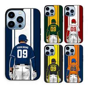 [HOT] Personalization Jersey Baseball Custom Number & Name, Phone Case Baseball