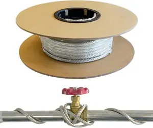 HEATIT Mobile Home 300' Heat Cable HTM Braid Self Regulating heating Tape Water Line Freeze Protection Heat Trace for Water Hose Energy Saving Heat Tape for Water Pipes