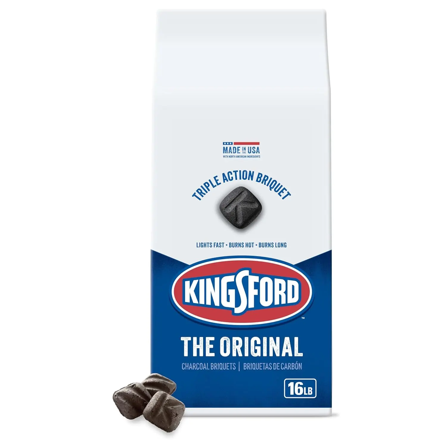 Original Charcoal Briquettes, BBQ Charcoal for Grilling, 16 Pounds (Package May Vary)