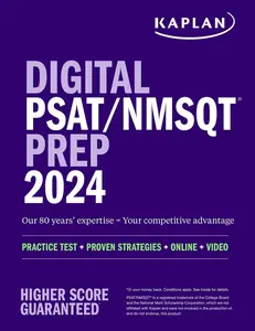 USED-Digital Psat/NMSQT Prep 2024 with 1 Full Length Practice Test, Practice Questions, and Quizzes by Kaplan Test Prep (Paperback)