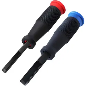 Corner Chisel, 90° Square Mortise Chisel 8mm 12mm Hinge Recess Corner Wood Chisel Woodworking Tools for Cutting Square Mortised, Door Installation, Wood Carving, Framing, 2Pcs