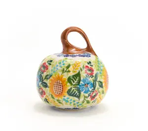 Lidia's Polish Pottery Mini Pumpkin