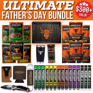 ULTIMATE FATHER'S DAY BUNDLE  - Beef Jerky, Pork Jerky, Meat Sticks